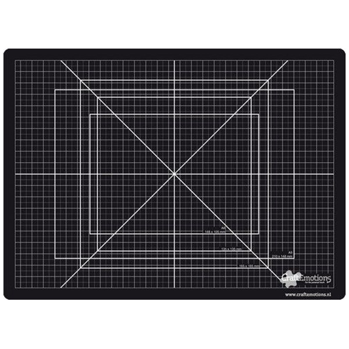 CraftEmotions snijmat - zware kwaliteit - 22x30 cm