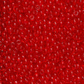 Rocailles - 9/0 - rood transparant