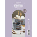 Panduro DIY kit - bakjes van vilt en leer