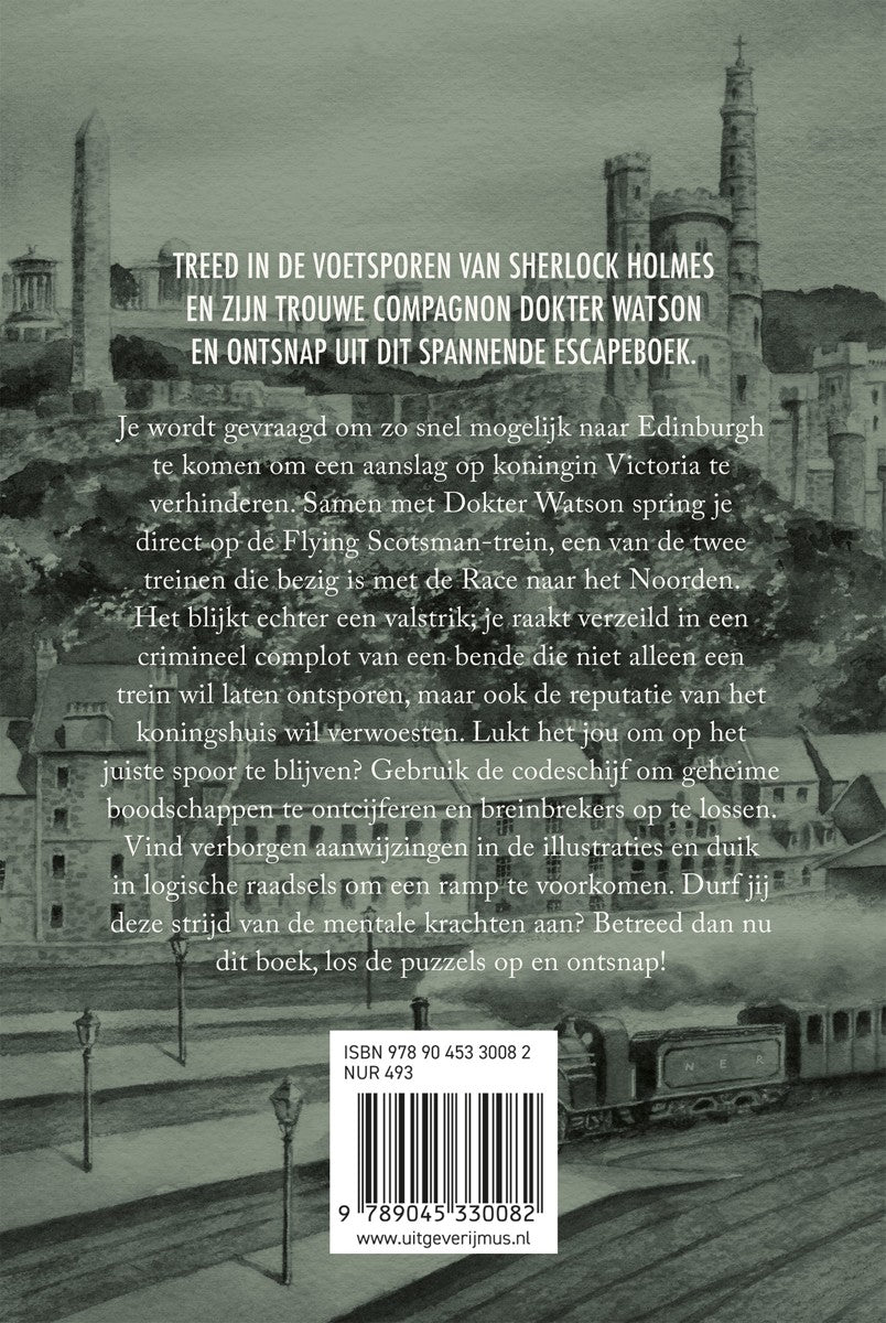 Puzzelboek - Het avontuur van de twee flying Scotsmen