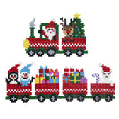 Panduro strijkkralen kit - Santa's Xmas Train