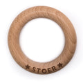Houten bijtring - 'stoer'
