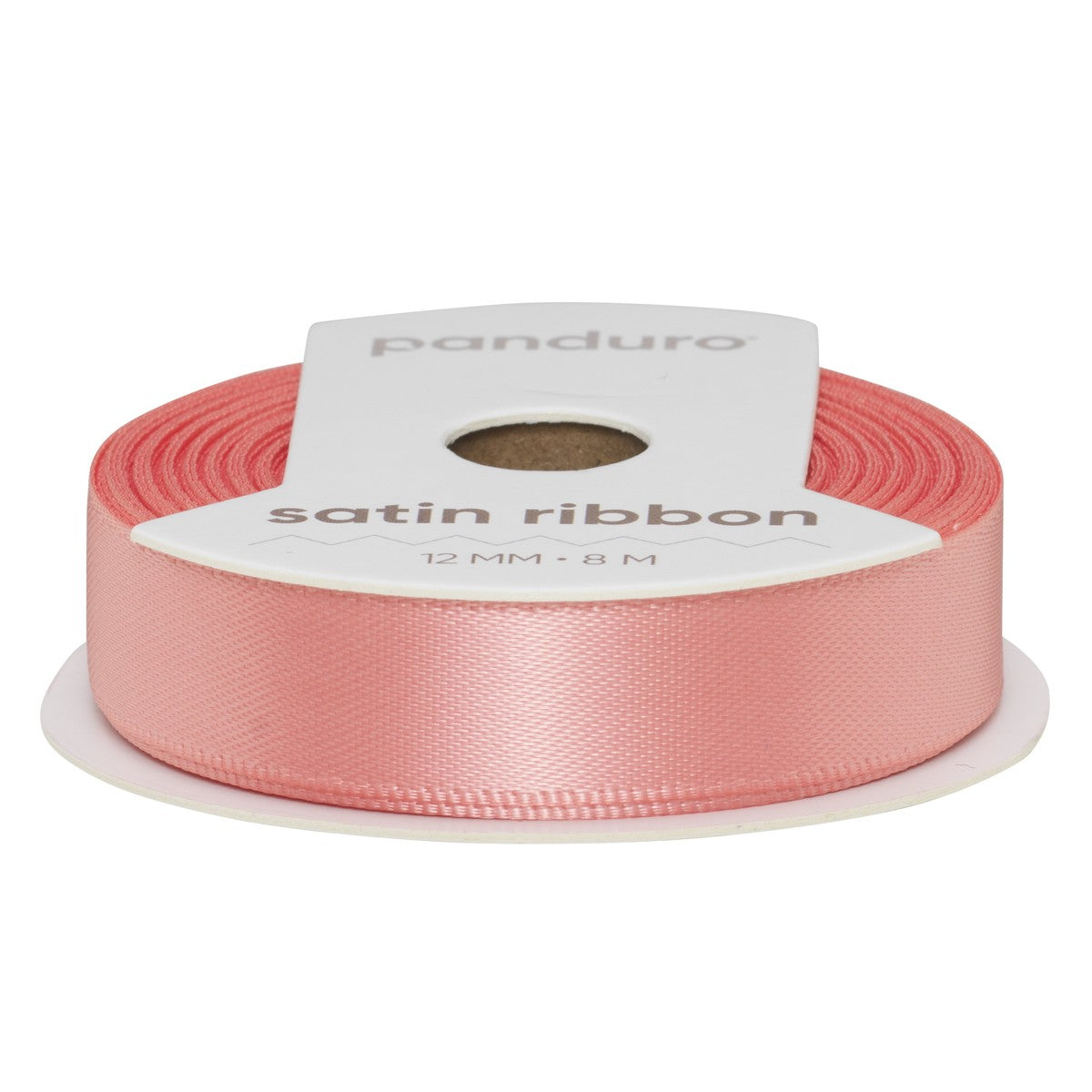 Satijnlint - 12 mm - koraalroze