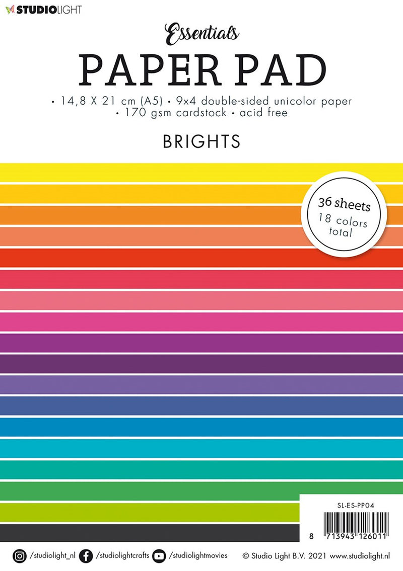 SL Essentials - Paper pad double sided uni - #4 - Brights