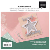 Vaessen Creative acetaatvellen - 15,2 x 15,2 cm - 10 stuks