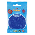 Hama Mini - strijkkralen - 2000 stuks - translucent neon blue 36