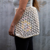 Hoooked DIY kit - Trogir tas - almond