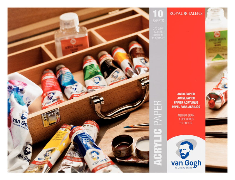 van Gogh blok acrylpapier - 30x40 cm - 370 grams