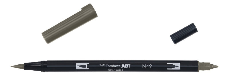 Tombow ABT Dual Brush Pen - N49 warm grey