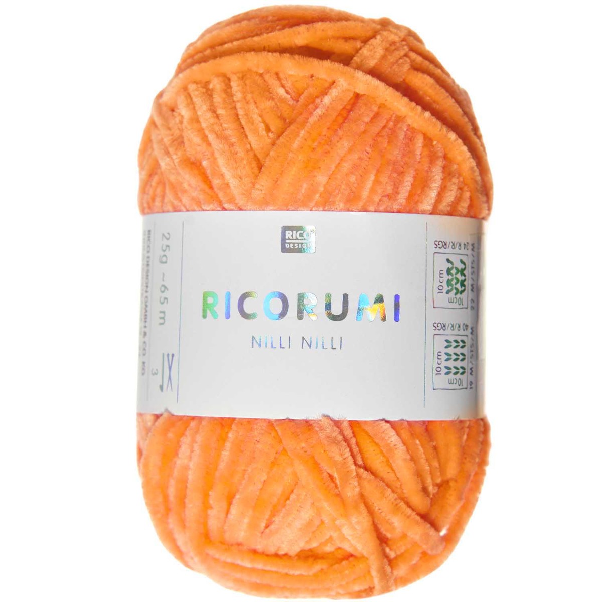Ricorumi Nilli Nilli  - 25 gram - 29 neon orange