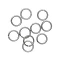 Buigring - 7 mm - 10 stuks - antiek zilverkleurig