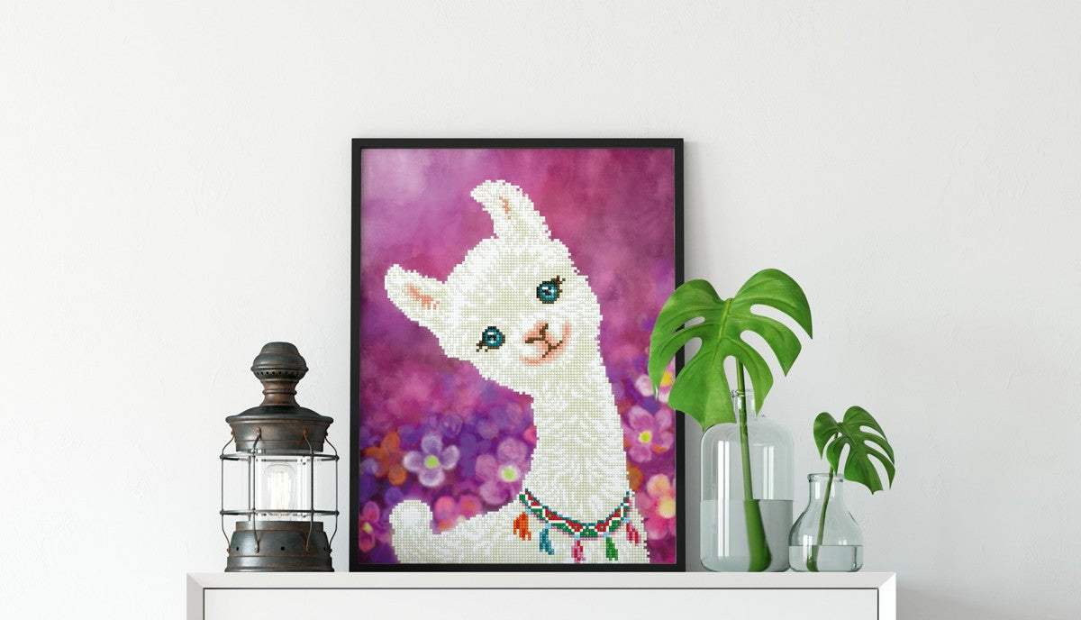 Diamond Dotz - 42x32 cm - lama