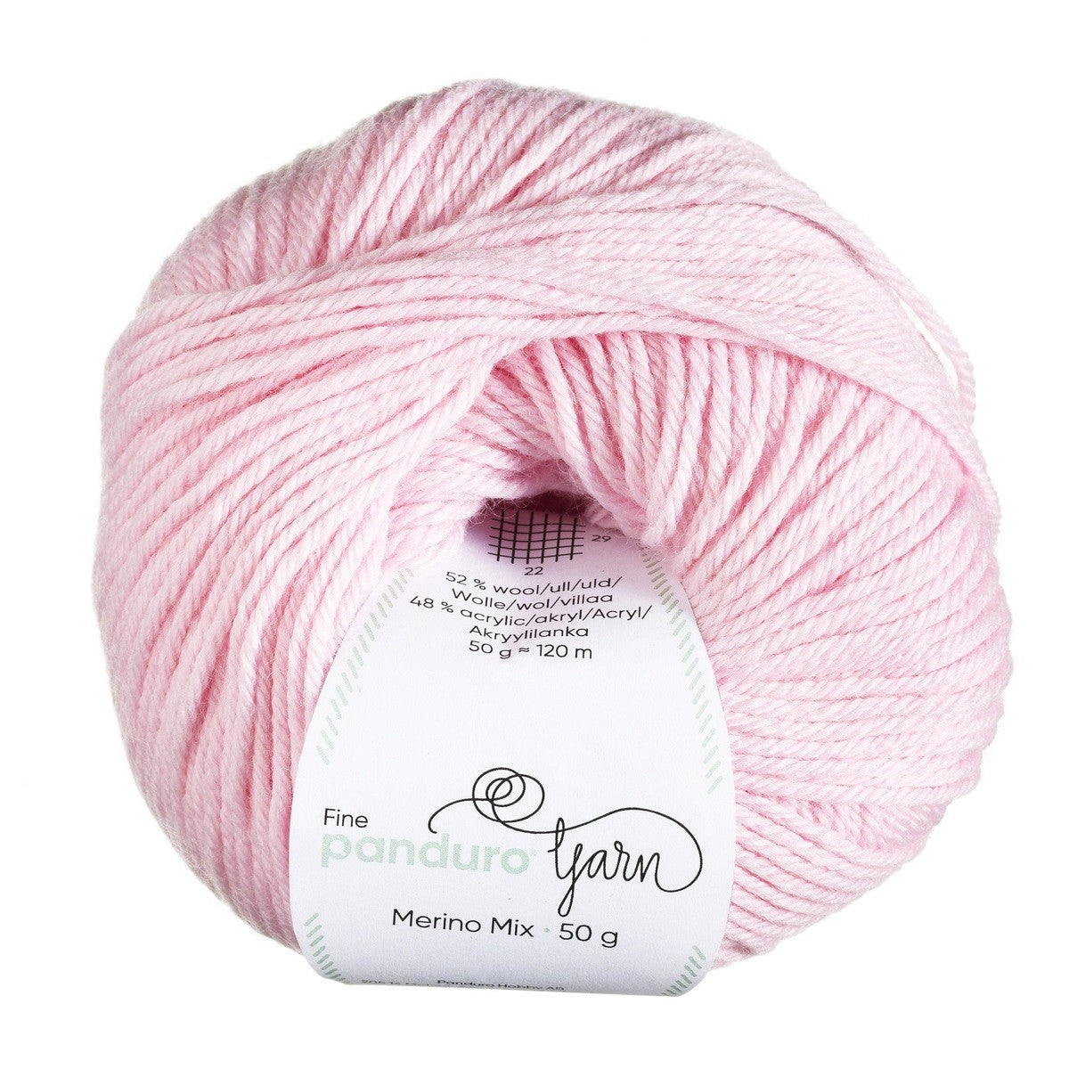 Panduro garen Merino Mix - lichtroze