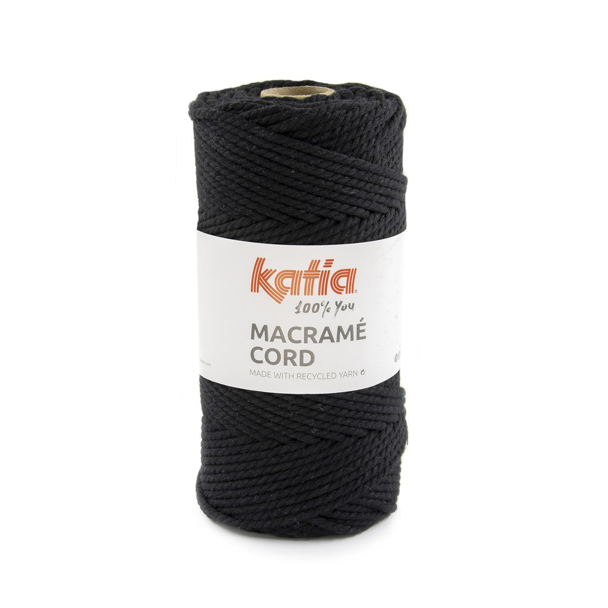 Katia Macramé Cord - zwart 119