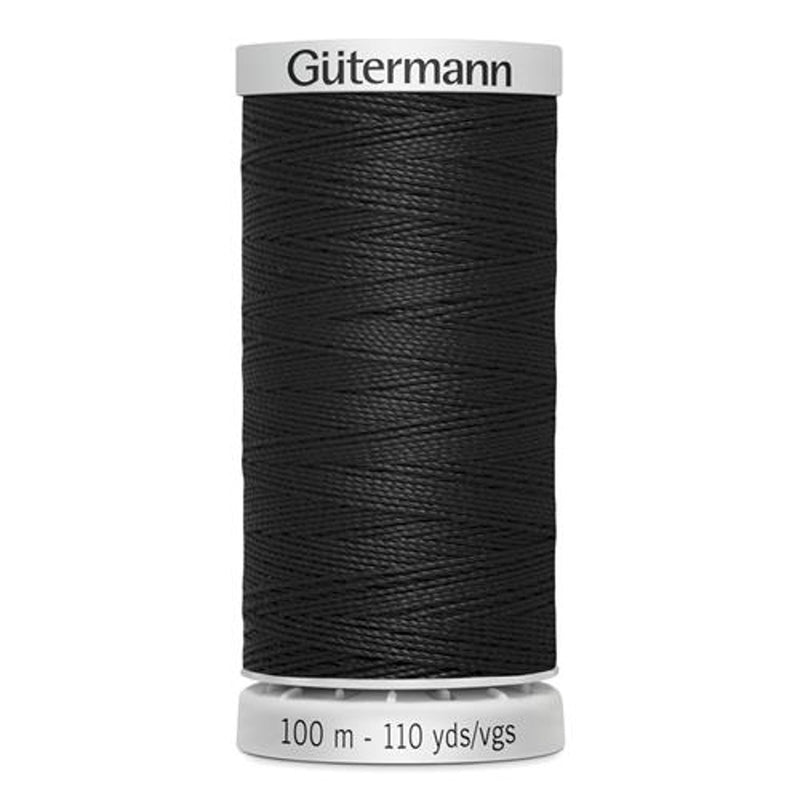 Gütermann naaigaren - Extra Sterk - zwart