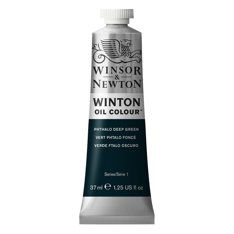W&N Winton oil - 37 ml - phthalo deep green