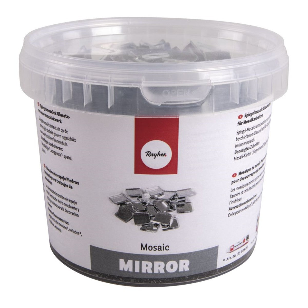 Mozaïekspiegeltjes - 1 cm - 2000 stuks