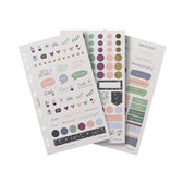 Filofax stickers- 6 vellen - garden vibes