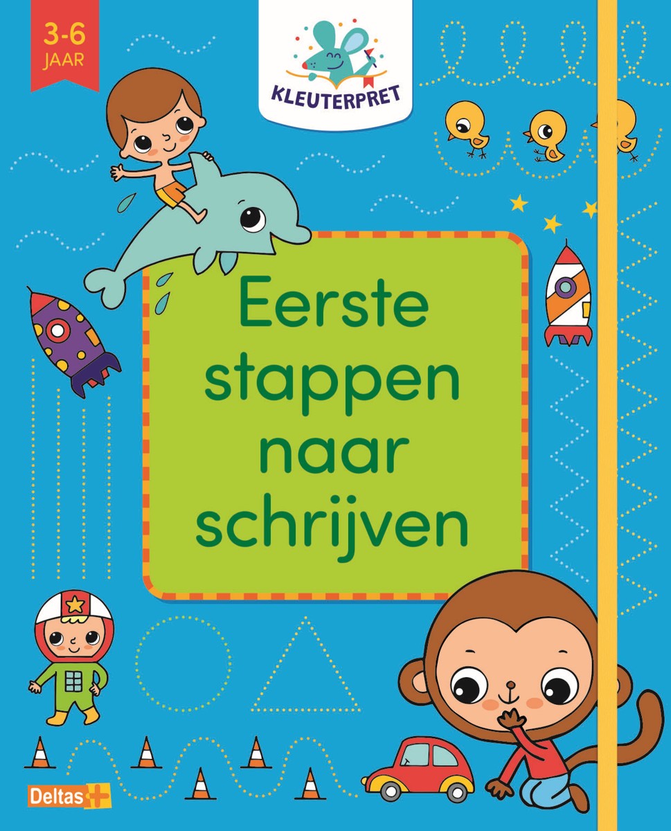 kleuterpret - eerste stappen naar schrijven (blue)