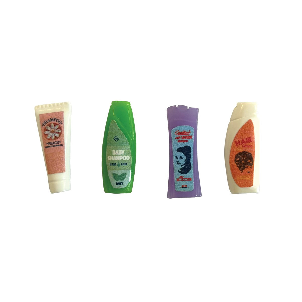 Het Muizenhuis - mini's - 4 shampooflesjes