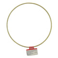 Metalen ring - 25 cm - goudkleurig