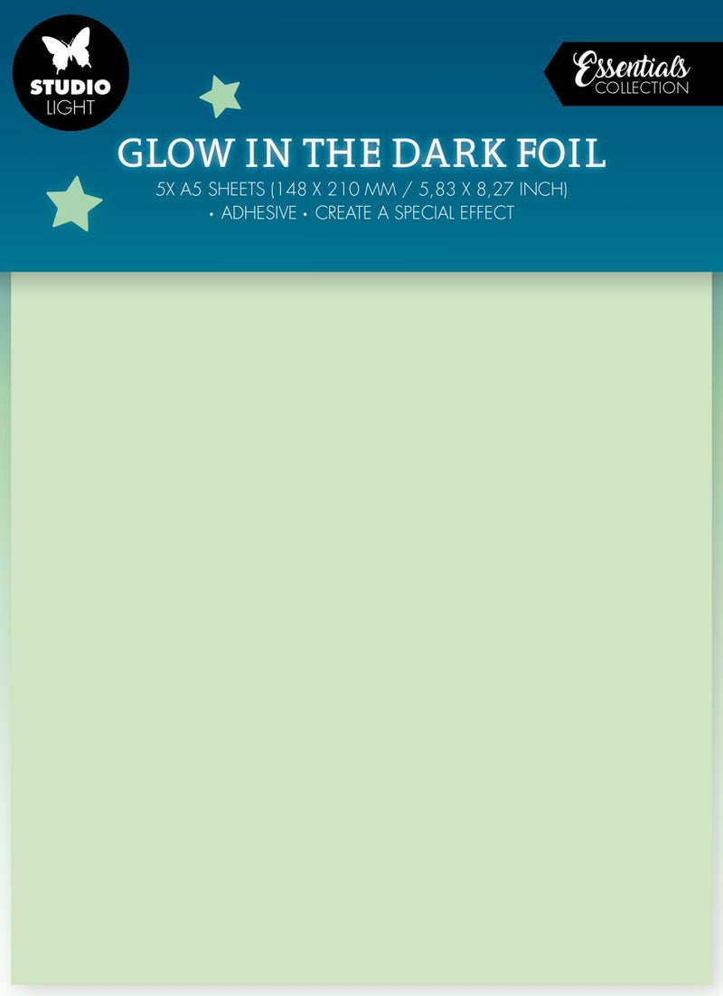 SL glow-in-the-dark folie - A5 - zelfklevend