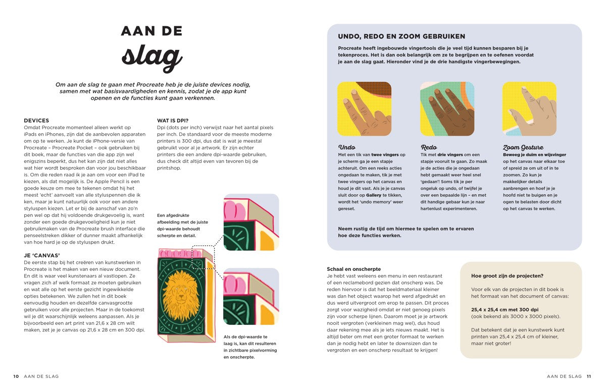 Boek - Tekenen op de iPad met Procreate