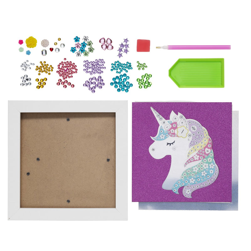 Panduro Junior DIY kit - Bling Dots eenhoorn