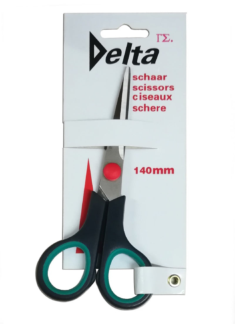 Delta hobbyschaar - soft comfort grip - 14 cm