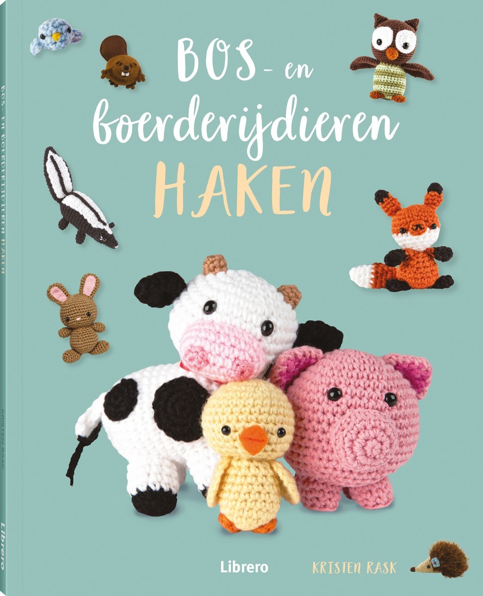 Boek - Bos- en boerderijdieren haken
