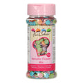 FunCakes sprinkles - metallic flower mix