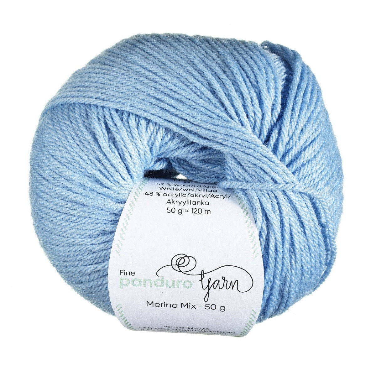 Panduro garen Merino Mix - lichtblauw
