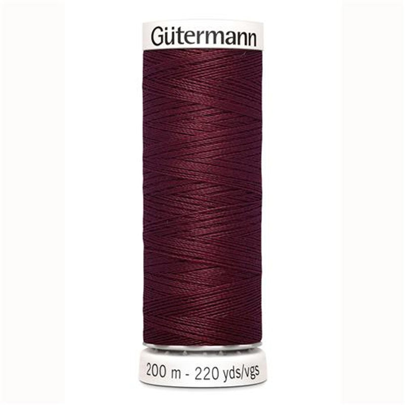 Gütermann naaigaren - universeel - 369 bordeaux