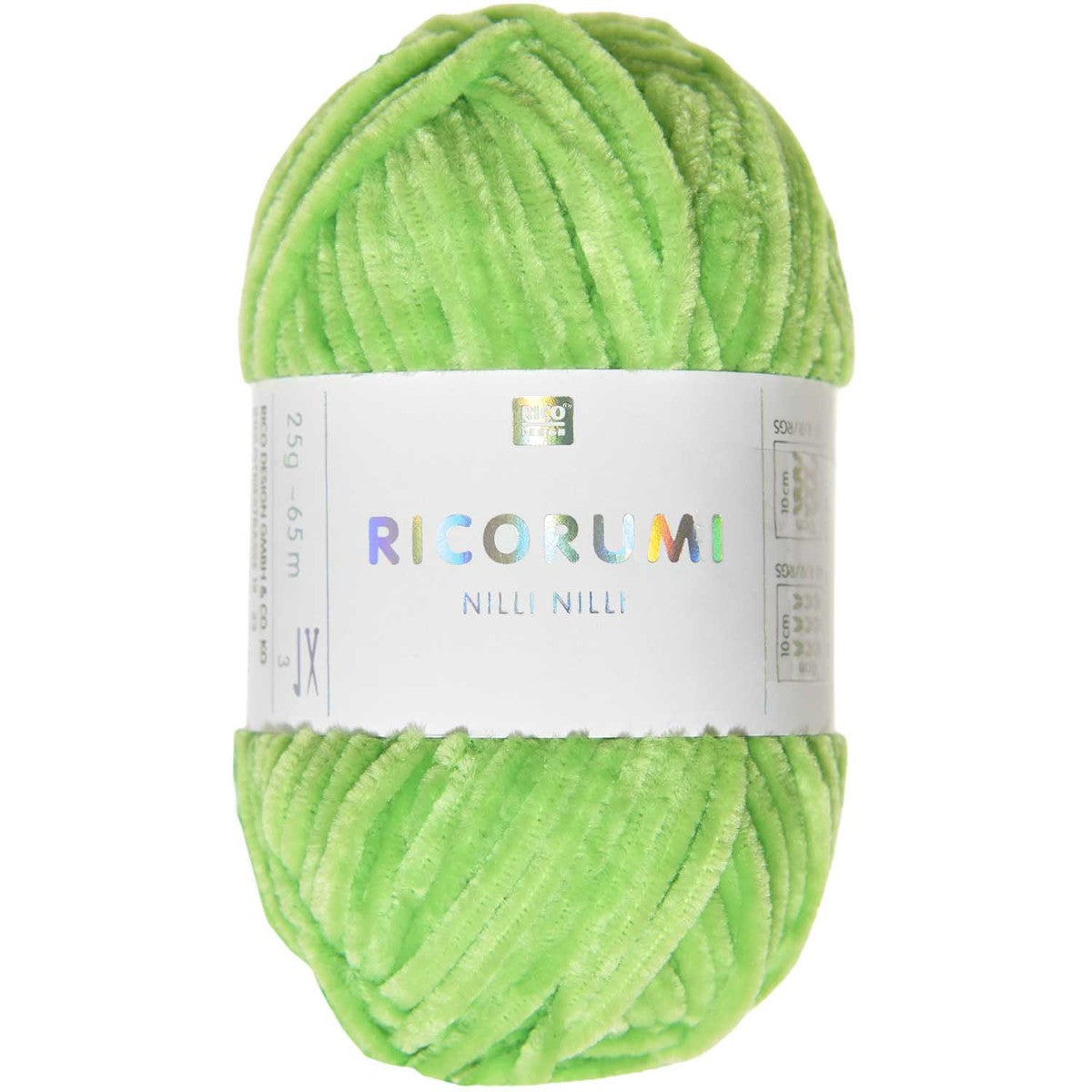 Ricorumi Nilli Nilli  - 25 gram - 30 neon green