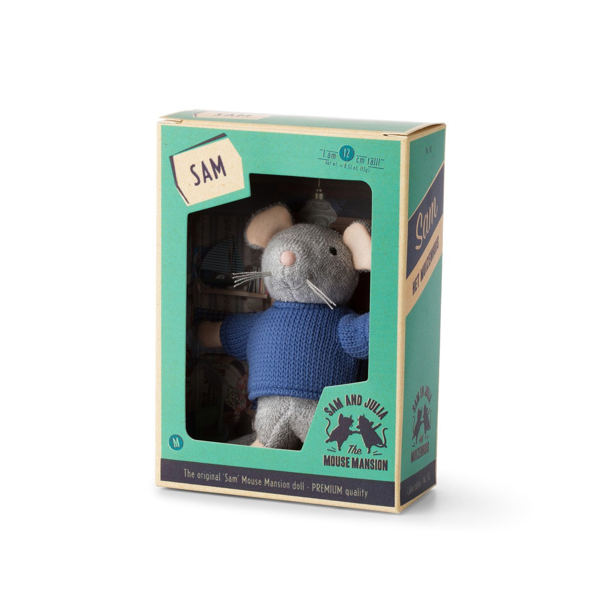 Het Muizenhuis - knuffeltje Sam