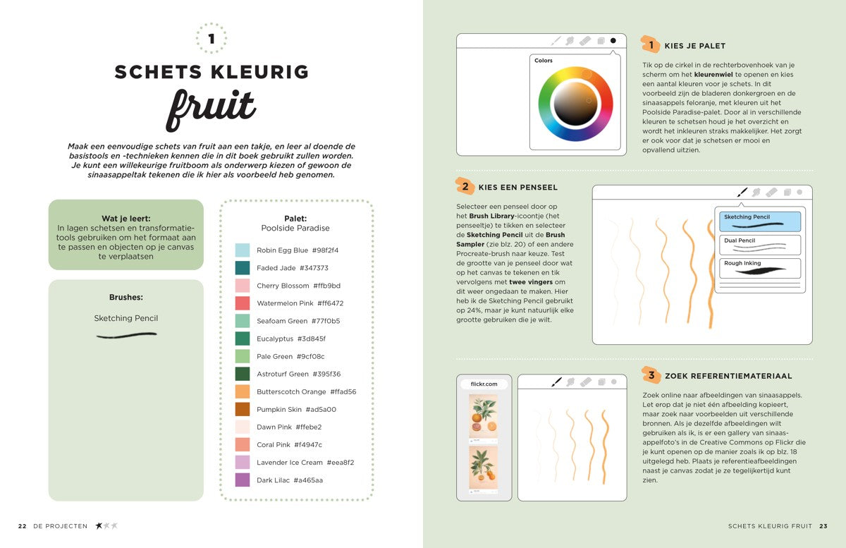 Boek - Tekenen op de iPad met Procreate