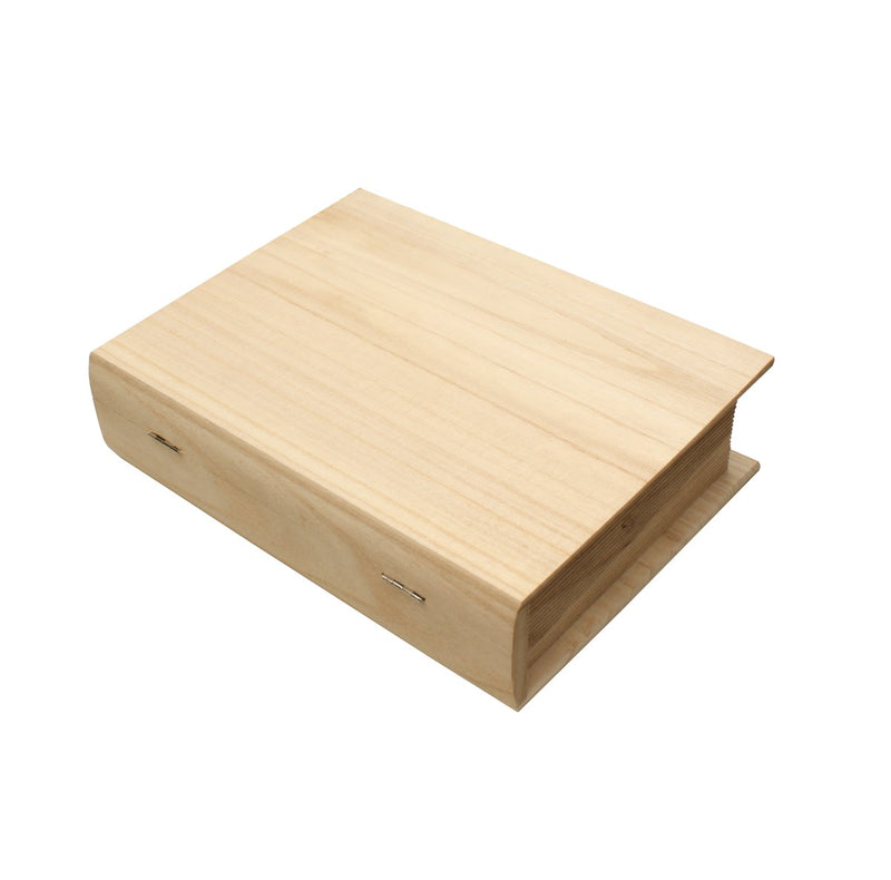 Houten boek - groot