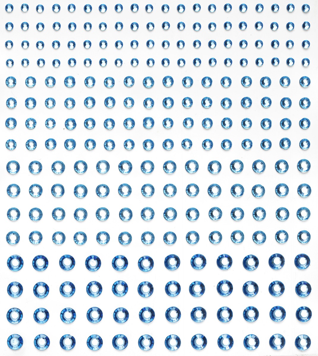 Strass stickers - blauw