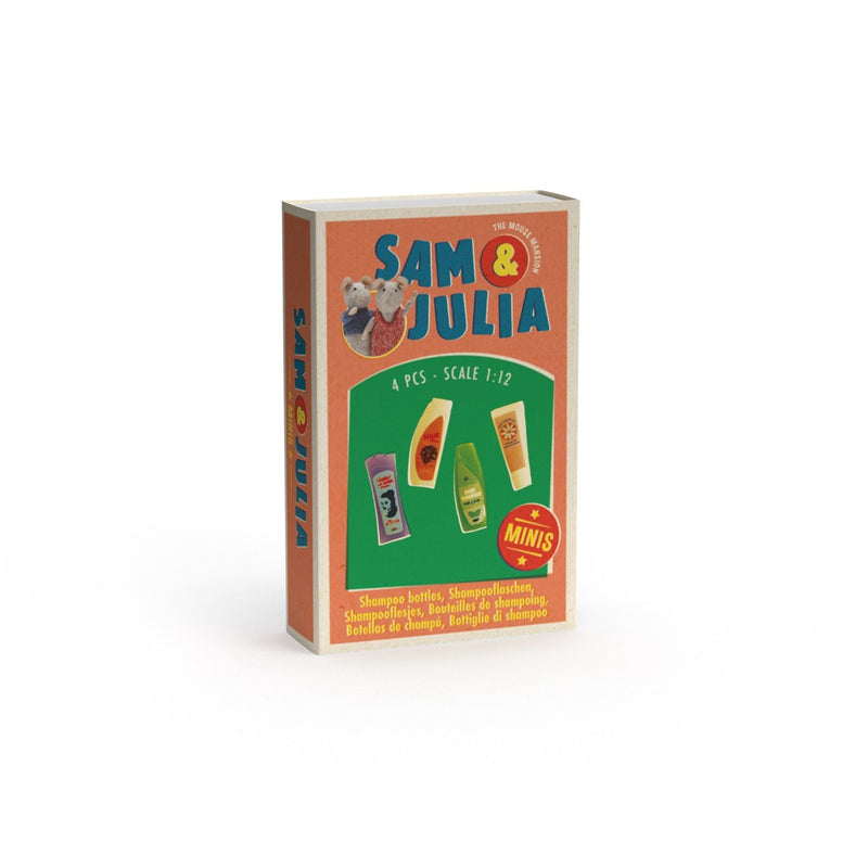 Het Muizenhuis - mini's - 4 shampooflesjes