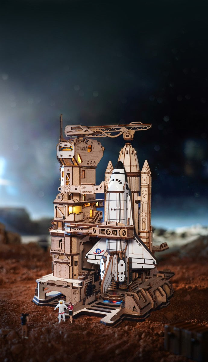 Robotime houten 3D puzzel - Space Shuttle
