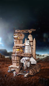 Robotime houten 3D puzzel - Space Shuttle