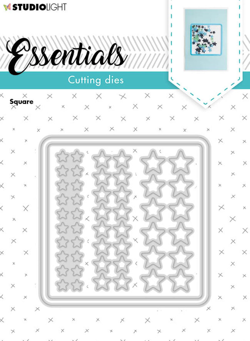SL Essentials - cutting die - #178 - (shaker) vierkant