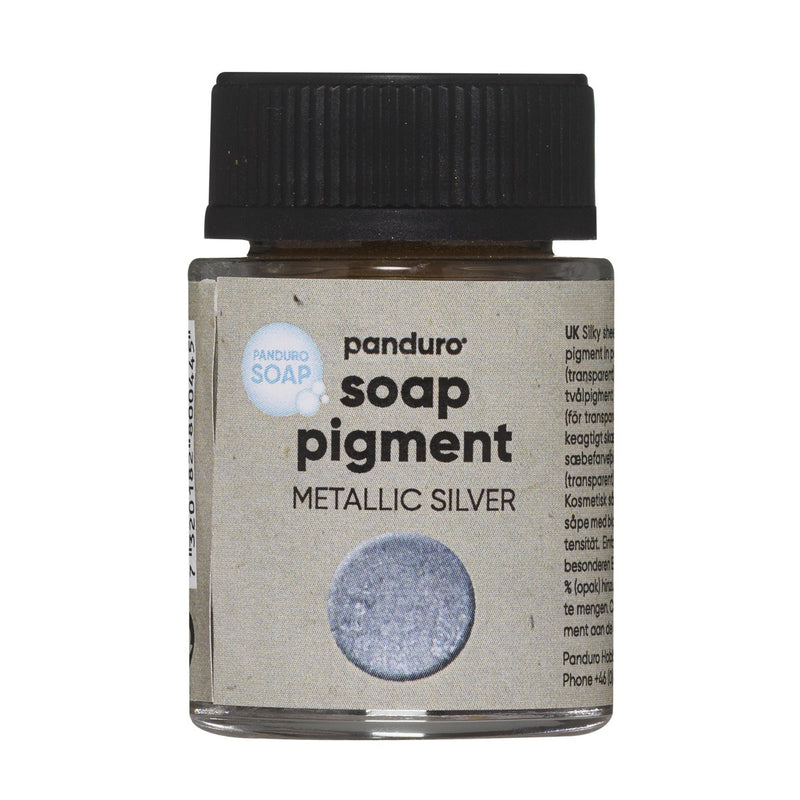 Zeep pigment - metallic zilver