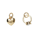 Charm Series hangers - hart/ring goudkleurig