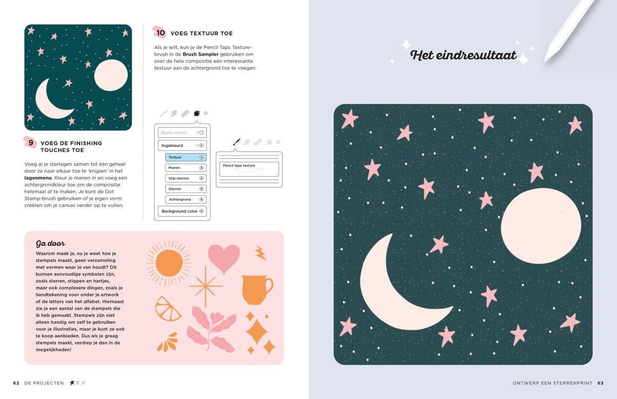 Boek - Tekenen op de iPad met Procreate