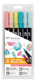 Tombow ABT Dual Brush Pen set - 6 stuks - candy colours