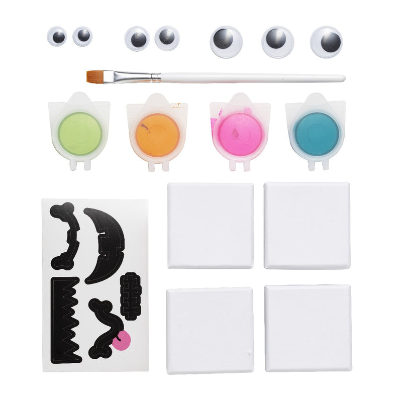 Boxy monsters set van 4