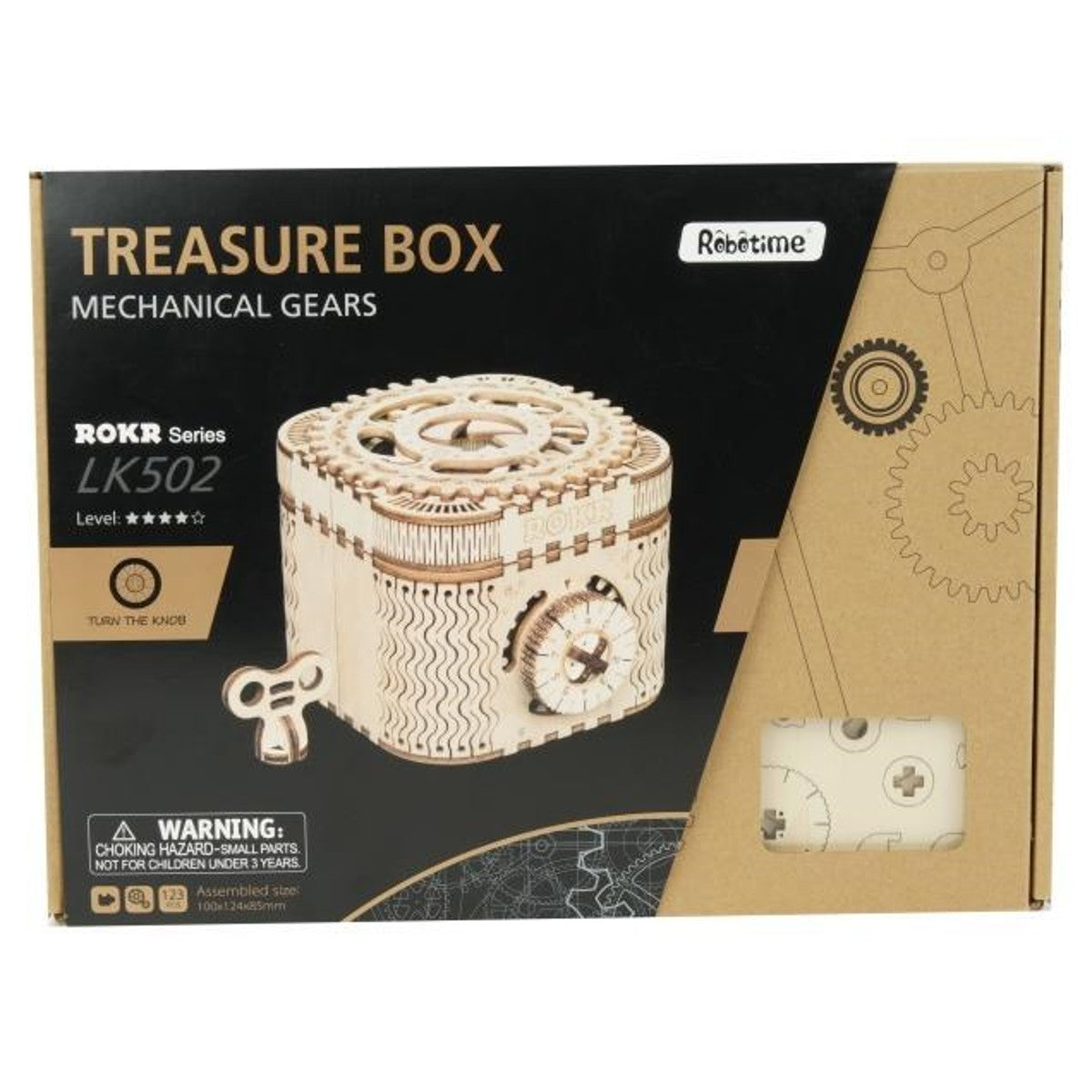 Robotime houten 3D puzzel - Treasure Box   