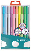 STABILO Pen 68 PastelParade - 20 stuks