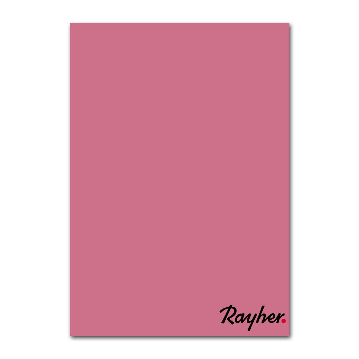 Crepla hobbyrubber - 20x30 cm - 2 mm - donkerroze